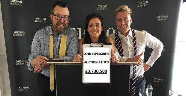 All eyes are on Auction Estates as their 5th sale raises a record £3,730,500