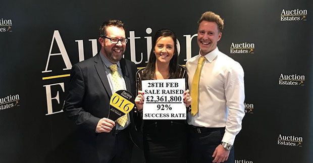 Confidence returns as Auction Estates Feb sale hits 92% (£2,361,800 raised)
